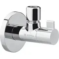 Produktbild: Schell Design-Eckventil Wing 1/2'' x 3/8'' - mit Quetschverschraubung - chrom