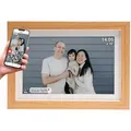 Produktbild: Denver Frameo 1042LW Digitaler Bilderrahmen hellbraun 10,1 Zoll