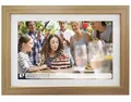 Produktbild: DENVER PFF-1042 Holz Hell Digitaler Bilderrahmen Touchscreen Wi-Fi