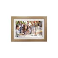 Produktbild: DENVER PFF-1042 Holz Hell Digitaler Bilderrahmen Touchscreen Wi-Fi