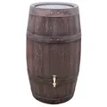 Produktbild: Regentonne Holzoptik Regenfass 250 Liter Weinfass Wasserfass braun Barrique