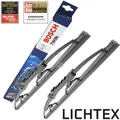 Produktbild: Bosch Twin 650 Metallbügel Scheibenwischer 3 397 118 320 Wischerblätter Satz