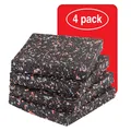 Produktbild: LouMaxx Antirutschmatte Waschmaschine 4er Set 10cm x 10cm x 1,5cm