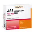 Produktbild: ASS-ratiopharm 100 mg TAH Tabletten 100 St.