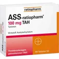 Produktbild: ASS-ratiopharm 100 mg TAH Tabletten 100 St