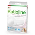 Produktbild: Ratioline Wundverband 10x8 cm steril 5 St
