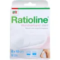 Produktbild: RATIOLINE Wundverband 10x8 cm steril 5 St PZN 13582989