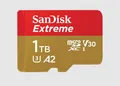 Produktbild: SanDisk Extreme, 1024 GB, MicroSDXC, Klasse 3, UHS-I, 190 MB/s, Class 1 (U1)