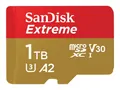 Produktbild: SanDisk Speicherkarte 1 TB Extreme microSDXC 1TB UHS-I 4K UHD + Adapter