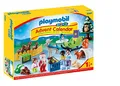 Produktbild: PLAYMOBIL Adventskalender 9391 Waldweihnacht der Tiere mit weihnachtlichen Figuren, Tieren und Zubehör hinter jedem Türchen, 28-teilig, Ab 1,5 Jahren
