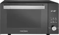 Produktbild: ProfiCook Mikrowelle mit Grill PC-MWG 1204 | 23L | ohne Drehteller | Glas-Keramikboden | 800/1000W | Schwarz