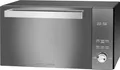 Produktbild: Mikrowelle 23L mit Grill schwarz Glas-Keramikboden ohne Drehteller