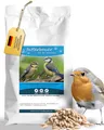 Produktbild: Futterbauer 25 kg Geschälte Sonnenblumenkerne für Vögel, 100% Natur, Nährstoffreiche Energiequelle für Wildvögel, Ohne Schalen & Abfall, Ideal für Futterstellen, Frisch & Hochwertig, Ernte 2025
