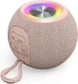 Produktbild: Hama Ball Shape Speaker rosa Bluetooth-Speaker m. 5 Licht-Modi