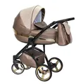 Produktbild: BabyMerc Kombi-Kinderwagen Vip Lux 2 in 1 inkl. Sportsitz und umfangreichem Zubehör in 21 Farben