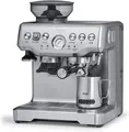 Produktbild: Kolben-Espressomaschine Sage SES875BSS, 1850 W, Silber/Grau, mit Mahlwerk