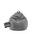 Produktbild: Lumaland Sitzsack Comfort Line Sitzsack Fein Cord M, 120 L - bequemer Indoor Sofa Sessel, ideal zum Pouf - EPS Perlen Bean Bag mit Füllung - Indoor Sitzsessel