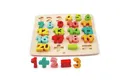 Produktbild: Hape Steckpuzzle E1550 Puzzle mit Zahlen und Rechensymbolen, Puzzleteile