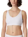 Produktbild: Schiesser Damen Soft Bh mit Herausnehmbaren Pads Nahtlos - Classic Seamless,Weiss_181106,3XL