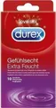 Produktbild: Durex Gefühlsecht Kondome Extra Feucht 10 St