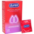 Produktbild: Durex Kondome Gefühlsecht Extra Feucht, 56 mm, 10 Stück