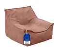 Produktbild: Bellabino Sitzsack Cleo aus Cord (verfügbar in Beige, Türkis, Terrakotta), Kindersitzsack aus Cord, 50x75x60 (HxTxB)