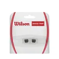 Produktbild: Wilson Logo-Vibrationsdämpfer für Tennisschläger, Shock Trap, Transparent/Schwarz, WRZ537000