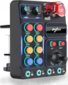 Produktbild: PXN CB1 Button Box – PC Seitenkonsole, 19 Tasten  Schalter, RGB-Beleuchtung, ...