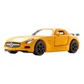 Produktbild: 1542 -Benz SLS AMG Black Series sports car Metal/Plastic Orange Opening gull-...