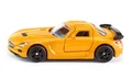 Produktbild: Siku 1542 Mercedes Benz SLS AMG Black Series gelb (Blister) Modellauto