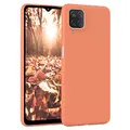 Produktbild: EAZY CASE - Silikonhülle für Galaxy A12 Hülle Silikon Case Orange weich stoßfeste Handyhülle Schutzhülle mit Kameraschutz Dünn Premium Schutz Cover TPU Phone Bumper in Pastell Hellorange Matt