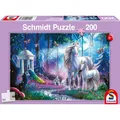 Produktbild: PUZZLE EINHORNSTUTE MIT FOHLEN 200 TEILE KINDERPUZZLE VON SCHMIDT SPIELE NEU
