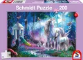 Produktbild: Spiele 56486 Einhornstute mit Fohlen 200 Teile Kinderpuzzle