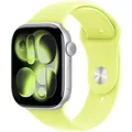 Produktbild: Sport Armband für das Apple Watch Series 1 t/m 11 / SE / Ultra (44/45/46/49 mm) - Größe M/L - Neon Yellow