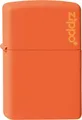 Produktbild: ZIPPO Original Feuerzeug Regular / Orange matt Zippo Logo / Geschenketui
