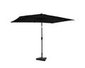 Produktbild: VONROC Sonnenschirm rechteckig, LxB: 300x200 cm, Set, Je nach Variante mit oder ohne Sockel, Rechteckiger Sonnenschirm für Terasse, Garten, Balkon & Gastro