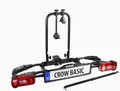 Produktbild: Eufab Fahrradträger CROW BASIC für 2 Fahrräder E-Bike +Auffahrrampe