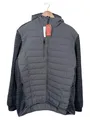 Produktbild: Leibwächter Herren Steppjacke Gr. 56/XXL Grau Praktisch Outdoor Kapuze