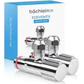 Produktbild: Bächlein Universal Eckventil selbstdichtend [2er Set], 1/2 Zoll Eckregulierventil für Kalt- und Warmwasserleitungen mit klassischem Schraubverschluss