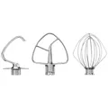 Produktbild: KitchenAid  Edelstahlrührer - 3er Set für KM 4,3L & 4,8L