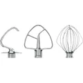 Produktbild: KitchenAid 5KSM5TH3PSS Rührelement Set (3 teilig)