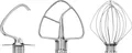 Produktbild: KitchenAid Rührelement-Set 5KSM5TH3PSS, Zubehör für KitchenAid Küchenmaschine 4.3L & 4.8L mit kippbarem Motorkopf