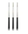 Produktbild: BAYLI Pizzaschneider 3 Paar Chinesische Essstäbchen Set aus Edelstahl, edle Sushi Stäbchen
