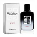 Produktbild: Givenchy Gentleman Society Sport Eau de Parfum, 100 ml, aromatischer, holziger, frischer Duft, Noten von Zitrone, Vetiver und bernsteinfarbenen Hölzern