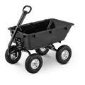 Produktbild: hillvert HT-Q.BASS-550 Bollerwagen Gartenwagen Transportwagen Handwagen Gerätewagen Garten 550 kg, Schwarz