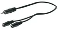 Produktbild: Schwaiger KHA4280 533 Audio-Adapter 3,5mm Klinkenstecker zu 3,5mm Klinkenbuchse
