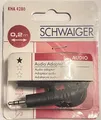 Produktbild: Schwaiger Audio Adapter Klinke Aux Stecker Auf 2x Klinkenbuchse 3,5mm Kabel 0,2m
