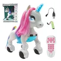 Produktbild: Lexibook Power Unicorn Mein Roboterhund zum Trainieren Programmierbarer Roboter mit Fernbedienung, Dressurfunktion, Gestensteuerung, Tanz, Musik, Lichteffekte, wiederaufladbar UNI01