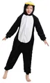 Produktbild: corimori Pinguin-Kostüm Kinder Tierkostüme Onesie Karneval Fasching Jungen Mädchen 16 Pinguin,110-116