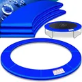 Produktbild: KESSER® - Trampolin Randabdeckung Ø 244 , 305 , 366 , 426 cm , 30cm breit 100% UV-beständig reißfest Federabdeckung , Grün , Blau